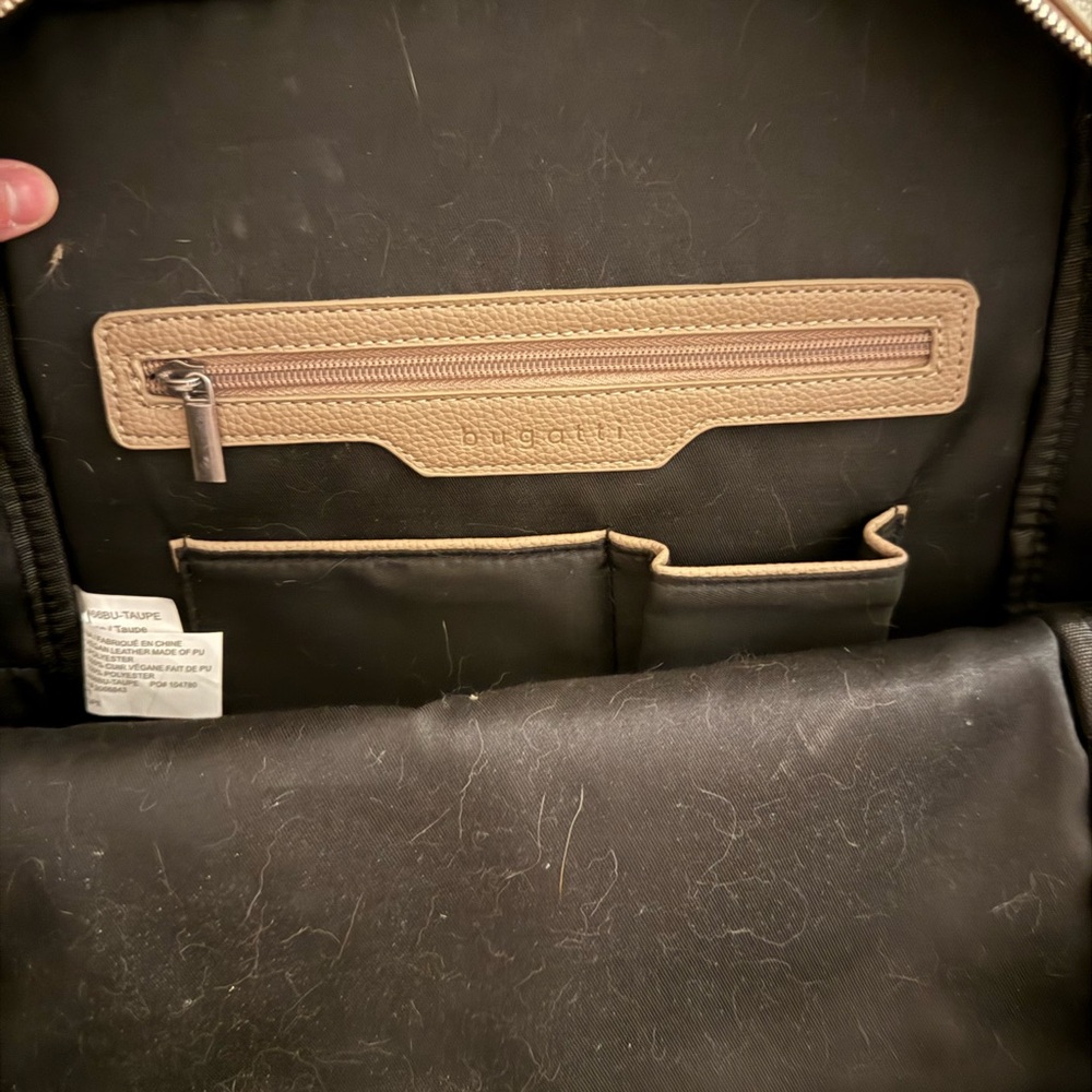 Brown Leather Backpack - Picture 3 of 3